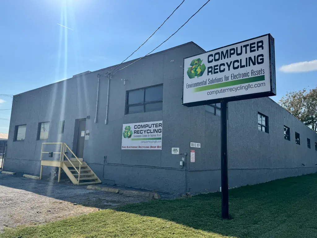 Computer Recycling LLC e-waste recycling facility in North Kansas City