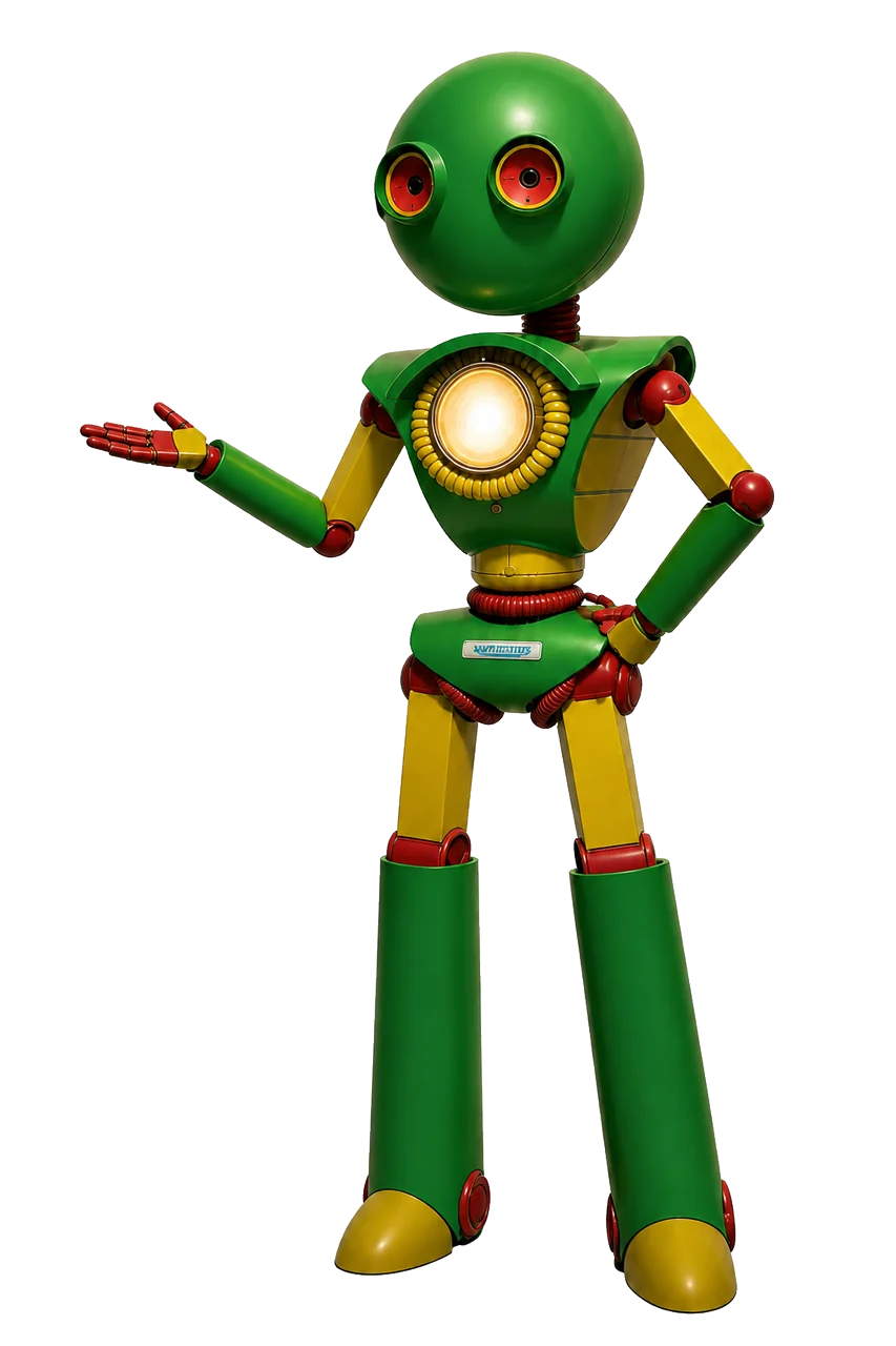 Henry the Computer Recycling LLC mascot ready to quote your electronics buyback